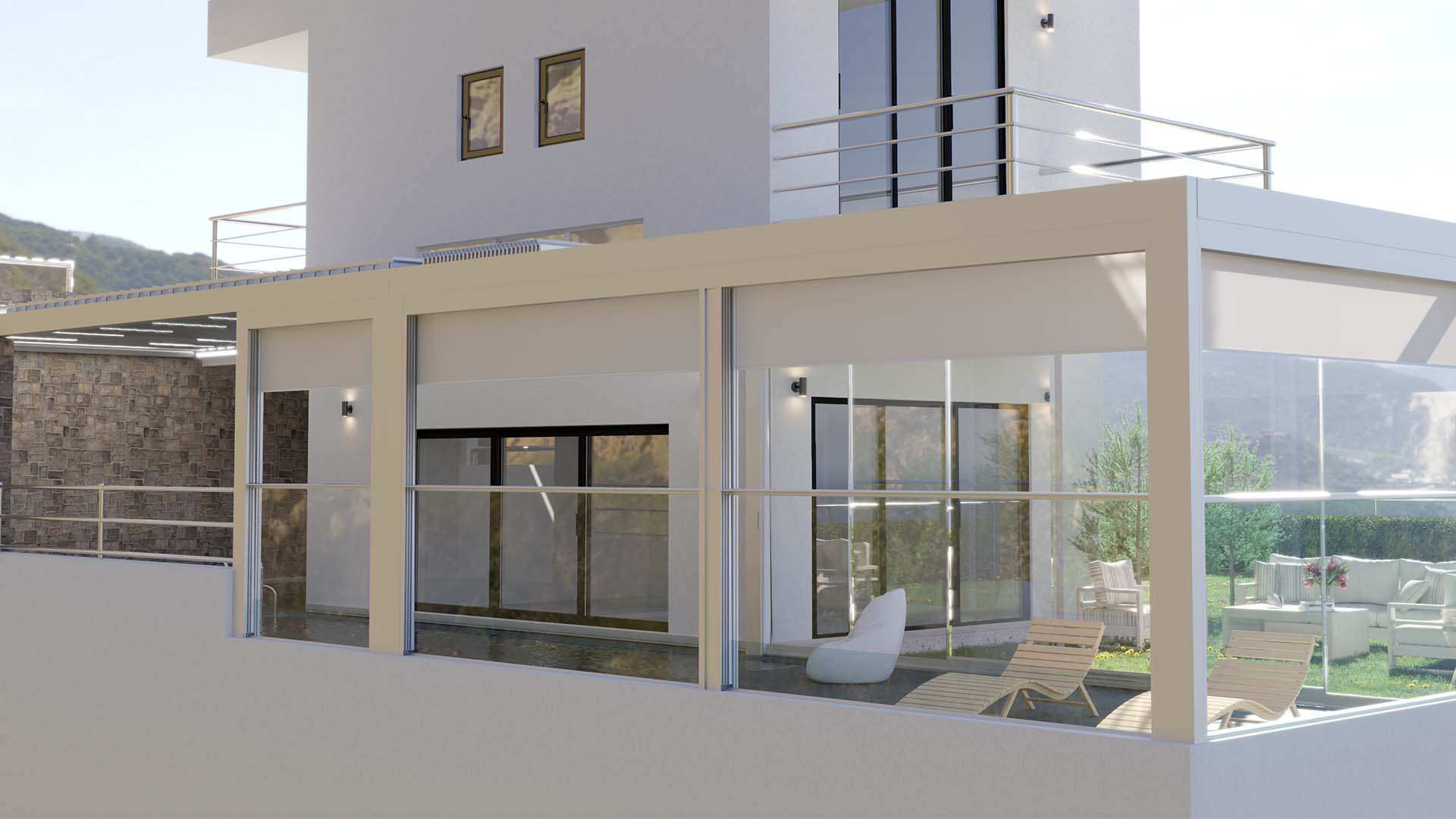 Μεταμορφώστε τη Βεράντα σας σε τον Απόλυτο Προορισμό για Χαλάρωση Πέργκολα Αλουμινίου